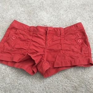 Burnt orange shorts